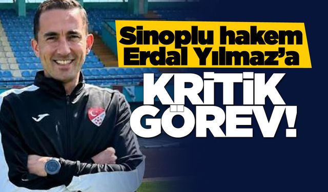 Sinoplu hakeme Trendyol 1. Lig’de önemli görev