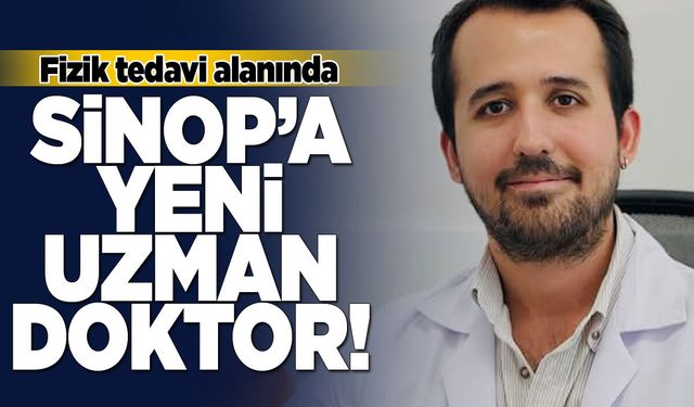 Fizik tedavi alanında Sinop'a yeni uzman!