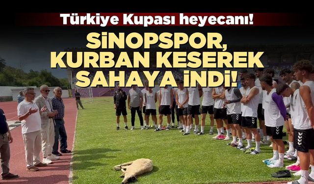 Sinopspor, Türkiye Kupası öncesi hazırlıklarını tamamladı
