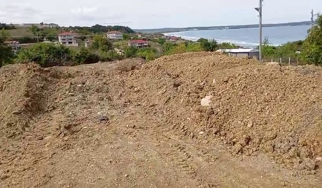 Bostancılı’da çamurlu yol tepkisi!