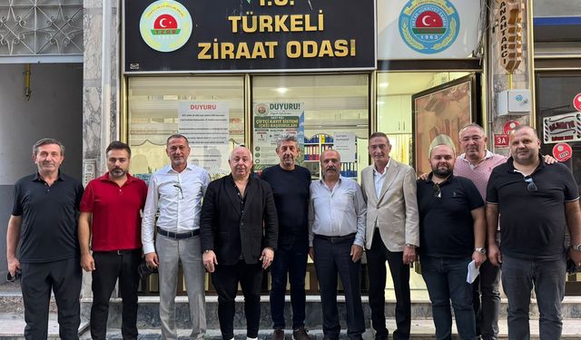 OSB Başkanı Hakkı Çakan ve TSO Başkanı Salim Akbaş’tan Türkeli’de Esnaf Ziyaretleri