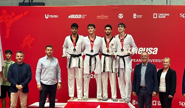 Sinoplu milli sporcu Hikmet Faruk Tosun Avrupa üçüncüsü oldu