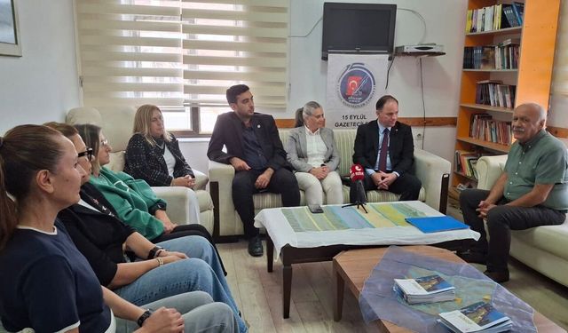 YENİ Parti heyeti Sinop basınıyla bir araya geldi