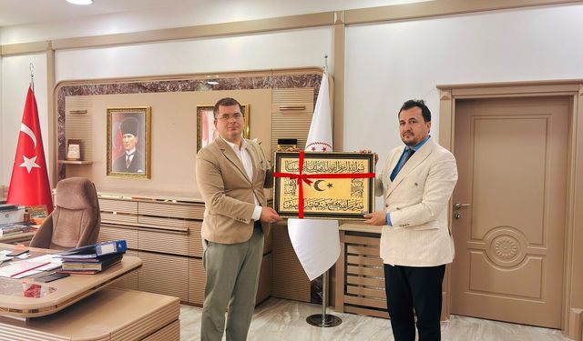 Denetimli Serbestlik Müdürü Cemiloğlu’ndan Kaymakam Özbay’a ziyaret