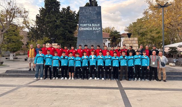 Sinop Tersanespor’un gençleri, Gelişim Ligi için Çankırı’ya gitti