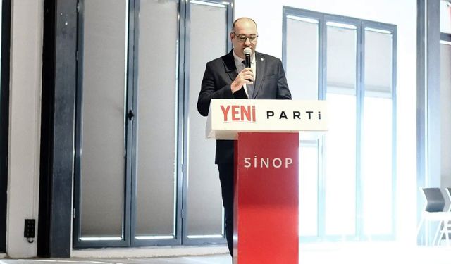 Yeni Parti Sinop Merkez İlçe Kongresi tamamlandı