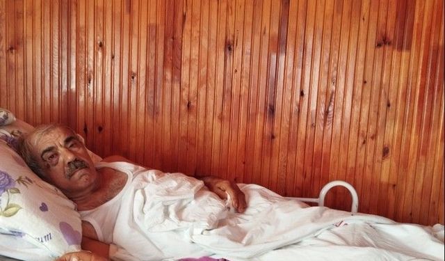 Felç kalan vatandaştan yol iyileştirme talebi