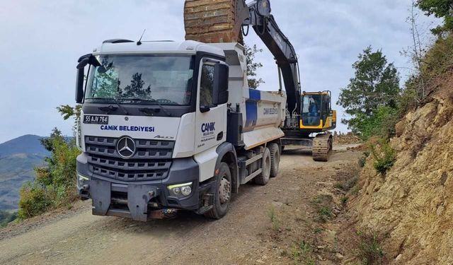 Canik Belediyesinin ulaşıma yönelik yatırımları devam ediyor