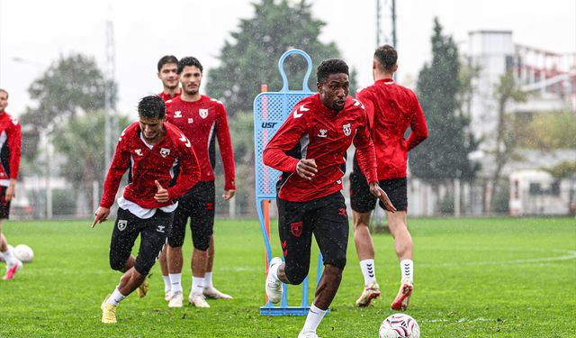 Samsunspor hazırlıklarını sürdürdü