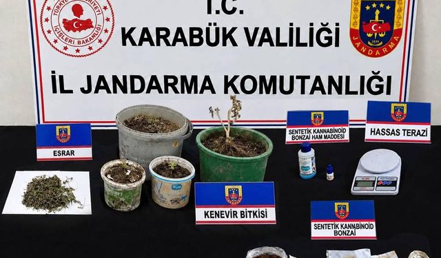 Yasaklı madde operasyonunda 2 zanlı yakalandı
