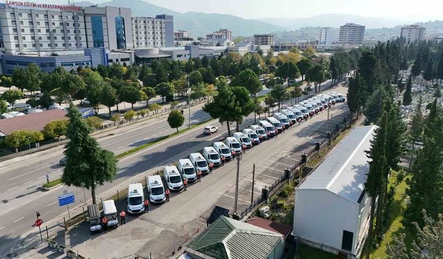 Acılı günlerde kesintisiz destek: 29 araçla 7/24 hizmet