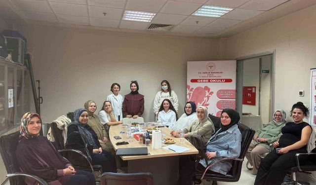 Anne adayları gebe okulunda buluştu