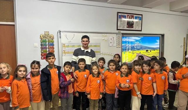 Erfelek'te öğrencilere bağımlılıkla mücadele eğitimi