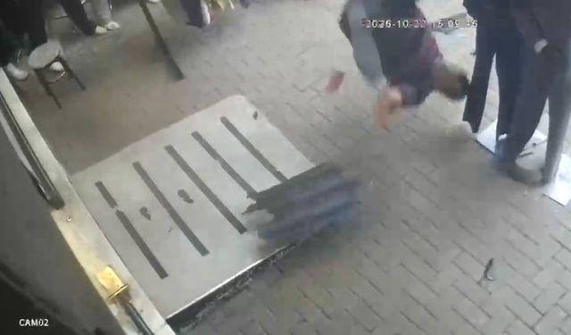 Kediyi kurtarmak isteyen eğitimci yere çakıldı