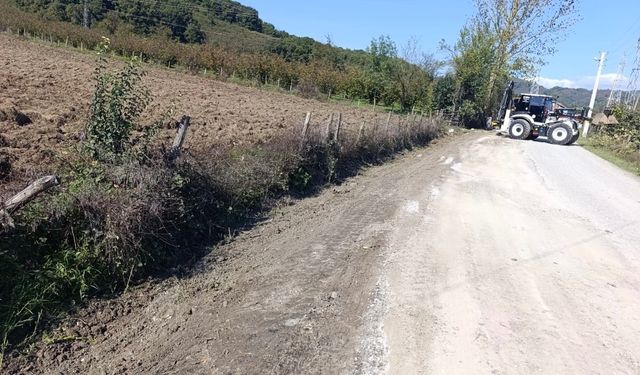 Kemerkasım'da yağmur sularına karşı önlem