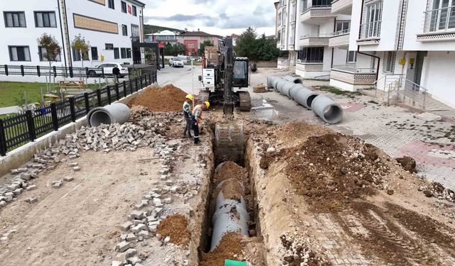 Ladik'te altyapıya 15 kilometrelik yatırım