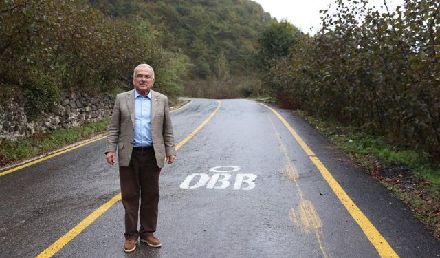 Ordu'da 7,5 yılda 2 bin 860 kilometrelik yol çalışması