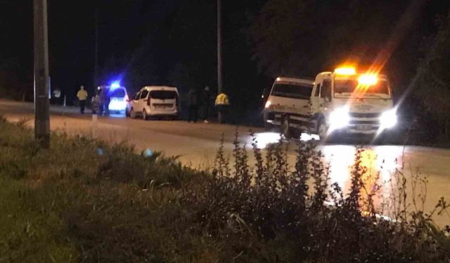 Otomobil şarampole düştü: 1 yaralı