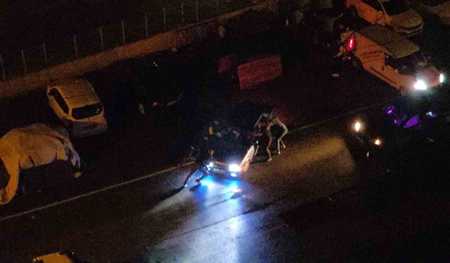 Samsun'da tehlikeli asker eğlencesi