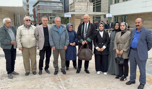 Samsun'daki heyelan faciası davasına görüldü