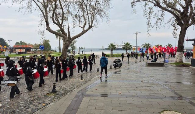 Sinop'ta Cumhuriyet Bayramı tören provası yapıldı