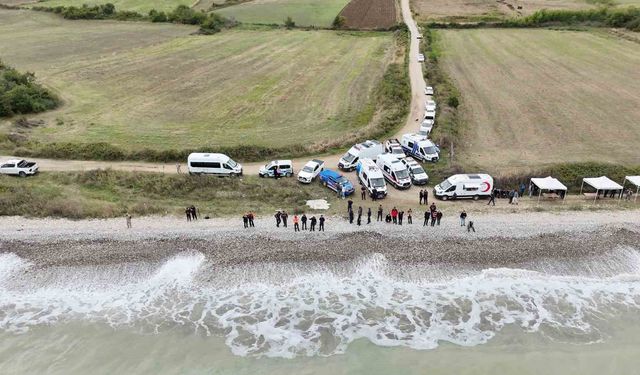 Sinop'ta kayıp polis için seferberlik devam ediyor