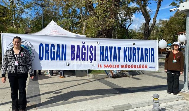 Sinop'ta meme kanseri farkındalığı etkinliği