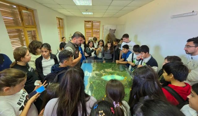 Sinop'ta öğrenciler doğal yaşamın korunmasının önemini öğrendi