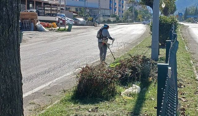 Ayancık’ta çevre düzenleme çalışmaları sürüyor
