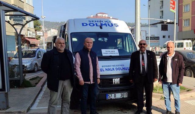 Boyabat’ta KPSS adaylarına ücretsiz ulaşım desteği