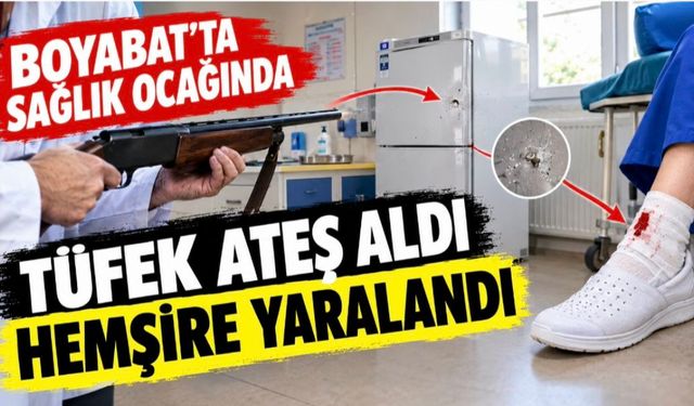 Sağlık Ocağında Tüfek Ateş Aldı: Hemşire Yaralandı