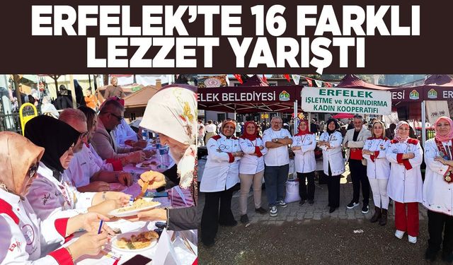 Erfelek Kestane Festivali’nde lezzet yarışı