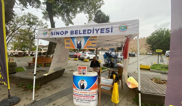 Sinop’ta Emre için bağış kampanyası devam ediyor