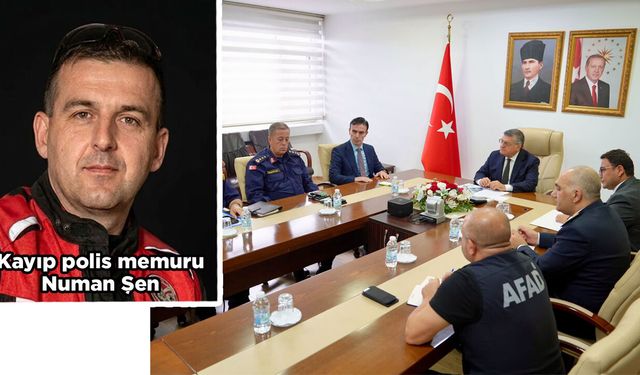 Valilikten kayıp polisi arama çalışmalarına ilişkin açıklama