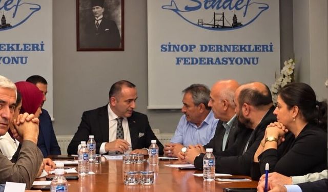 Sinop derneklerinden güç birliği: SİNDERKON kuruldu!