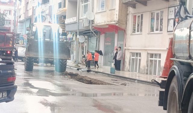 Sinop’ta kanalizasyon arızası