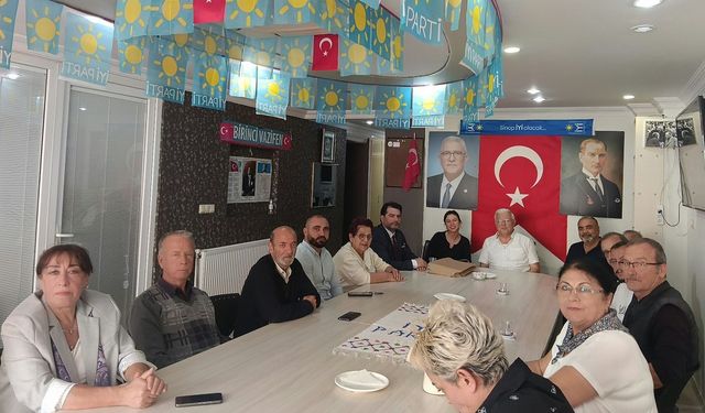 Sinop Şoförler Odası’ndan İYİ Parti’ye ziyaret