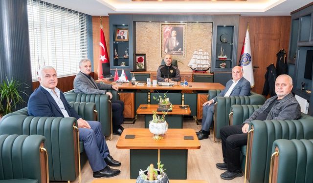Sinop THK Şubesi’nden Emniyet Müdürü Recep Tecimer’e ziyaret