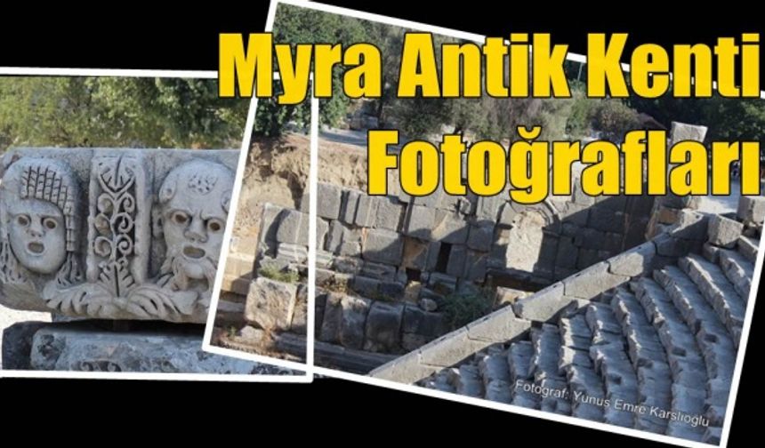 Myra Antik Kentinden Görüntüler
