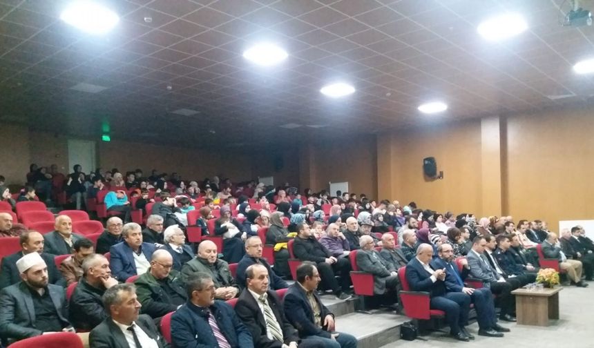 Hisarcık’ta "Çanakkale ruhunu canlı tutmak" konulu konferans