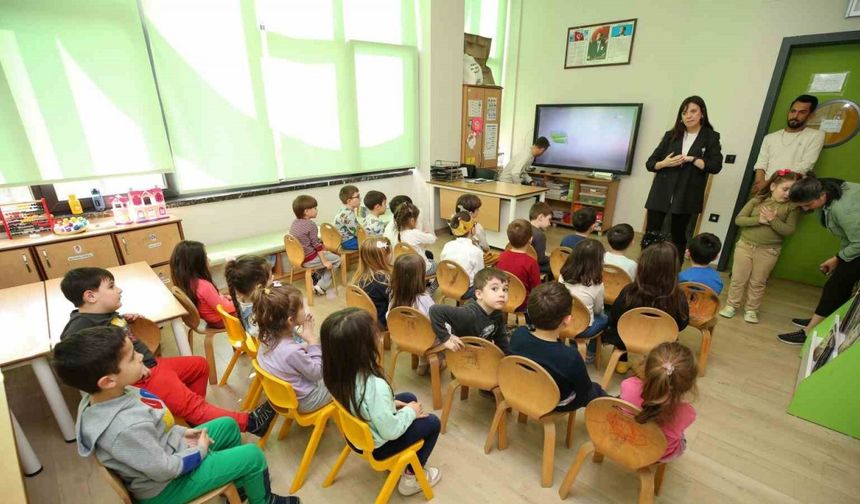Nilüfer’de miniklere suyun önemi anlatıldı