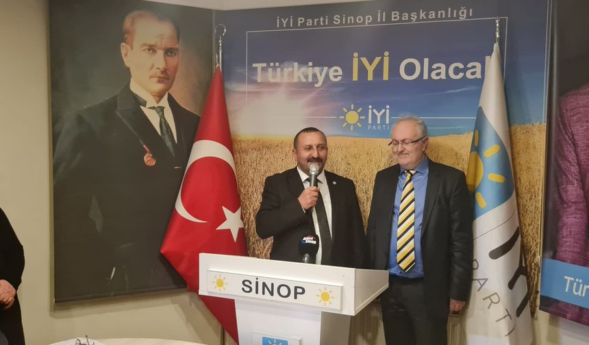 İYİ Parti Sinop'ta adaylarını tanıttı
