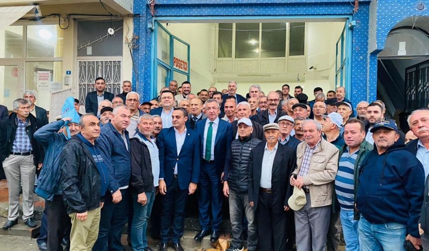 CHP Grup Başkanvekili Engin Altay, Sinop'ta seçim bürosunu ziyaret etti