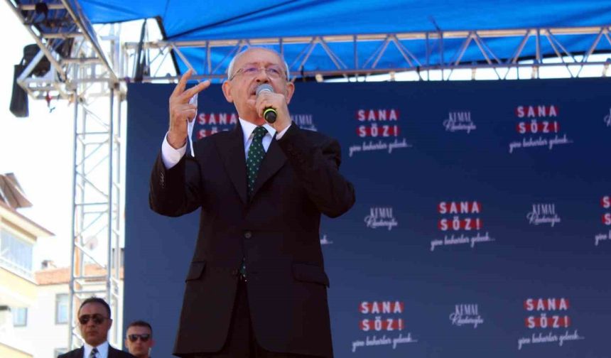 Kılıçdaroğlu’ndan taşeron çalışanlara kadro sözü