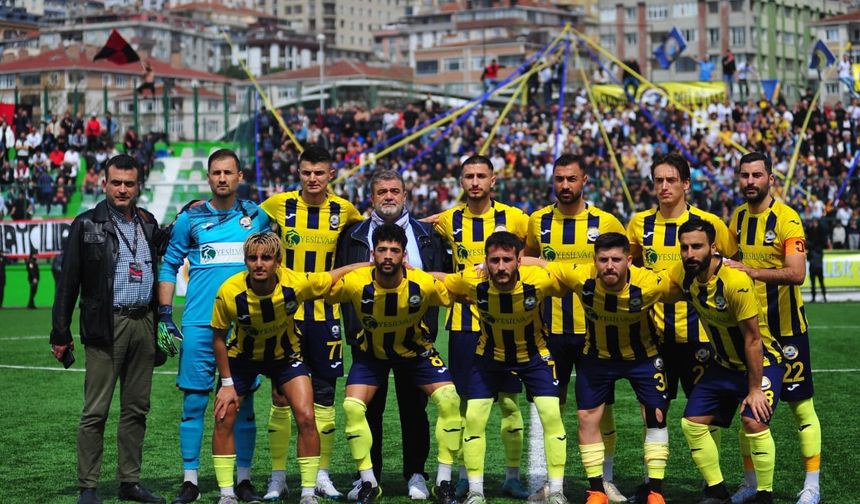 Küçükçekmece Sinopspor'un rakipleri belli oldu