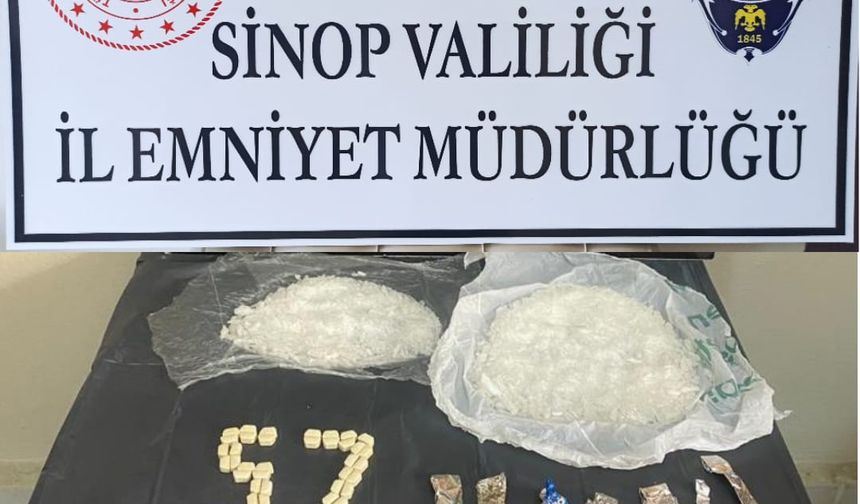 Sinop emniyetinden şok uygulama: 3 gözaltı