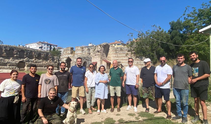 Sinop Kültür ve Turizm Derneğinden Balatlar kazısına ziyaret