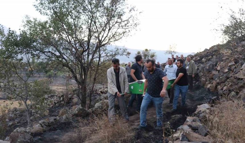 Kayseri’de acı olay: Yaktığı anızın arasında kalarak can verdi