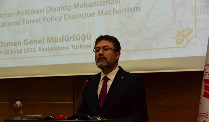 Tarım ve Orman Bakanı Yumaklı: “Türkiye ağaçlandırma çalışmalarında Avrupa’da birinci, dünyada ise dördüncü sırada”
