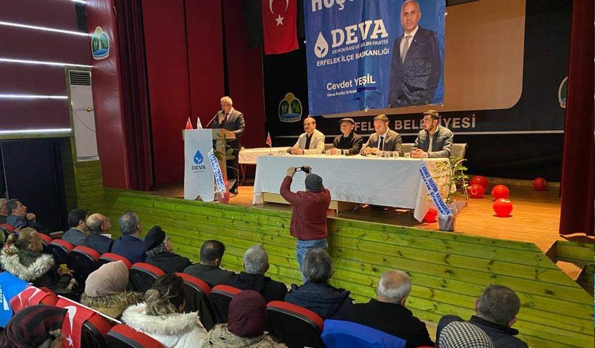 DEVA Partisi Erfelek Belediye Başkan Adayını açıkladı